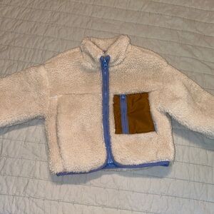 Zara kids Sherpa jacket